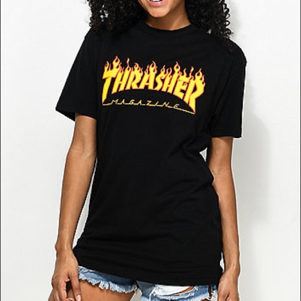 Thrasher Flame Logo t-shirt